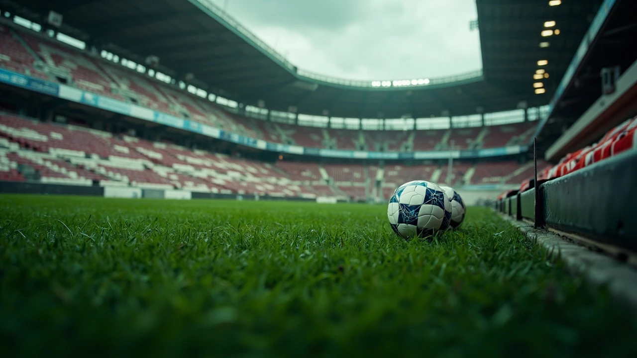 Górnik Zabrze – Cracovia: scena przedmeczowa na polskim stadionie